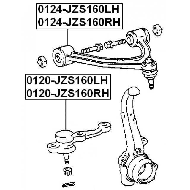 Scheme 0124-JZS160LH