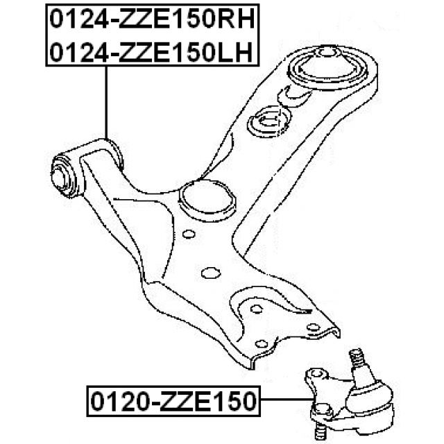 Scheme 0124-ZZE150RH
