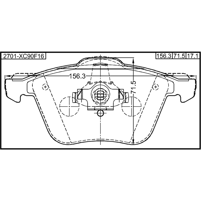 Scheme 2701-XC90F16
