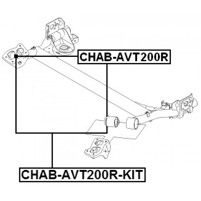 Scheme CHAB-AVT200R-KIT