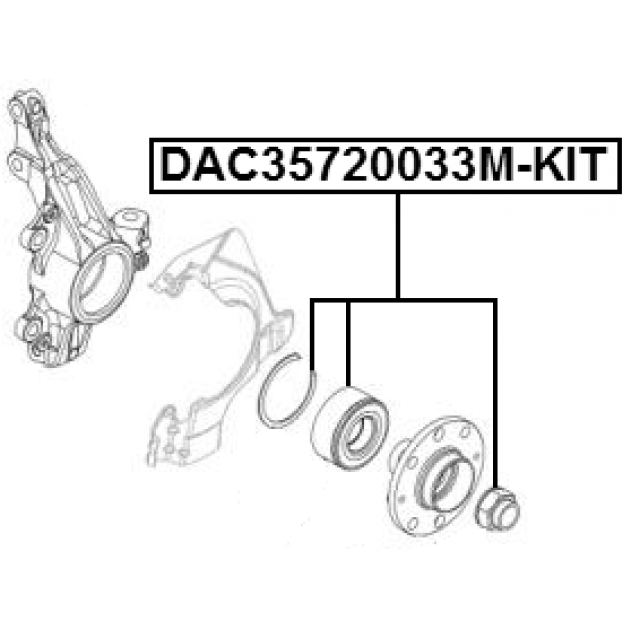 Scheme DAC35720033M-KIT