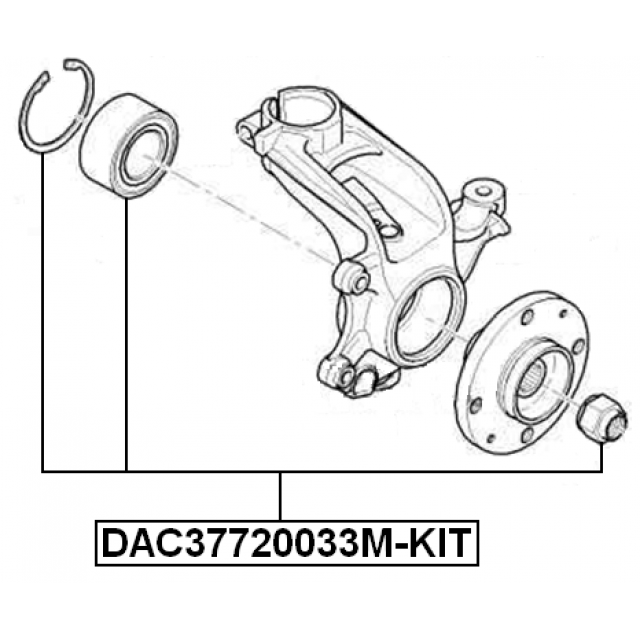 Scheme DAC37720033M-KIT