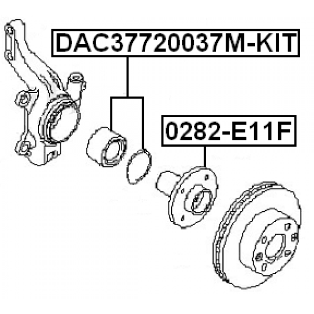 Scheme DAC37720037M-KIT
