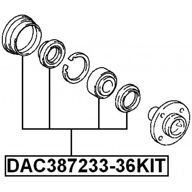 Scheme DAC387233-36KIT