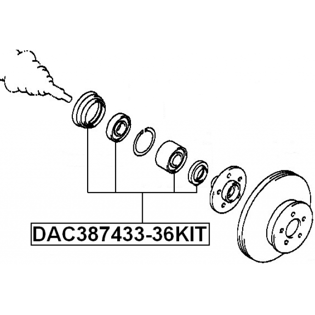 Scheme DAC387433-36KIT