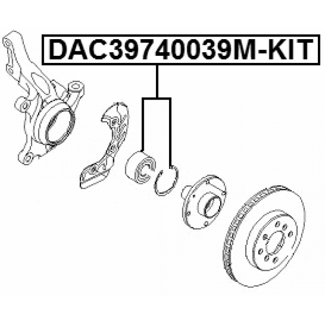 Scheme DAC39740039M-KIT