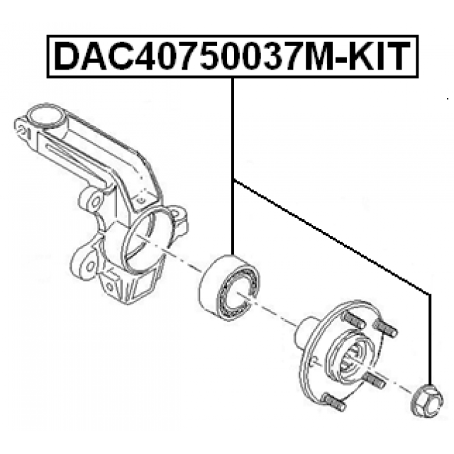 Scheme DAC40750037M-KIT