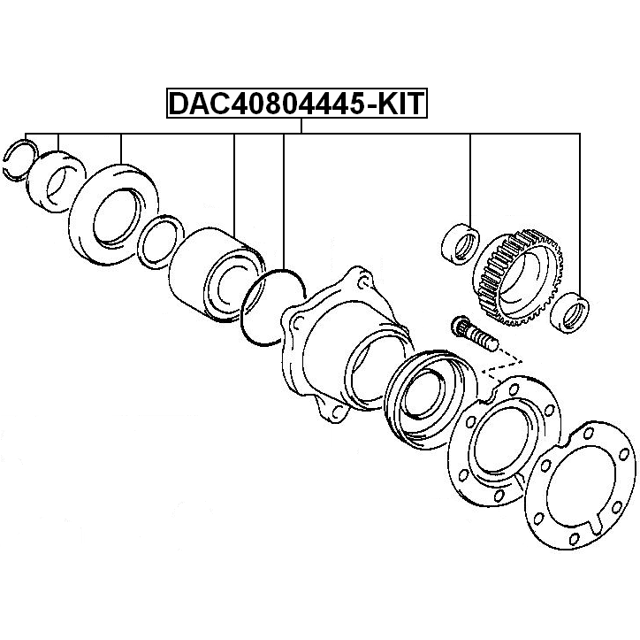 Scheme DAC40804445-KIT