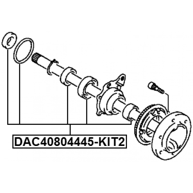 Scheme DAC40804445-KIT2