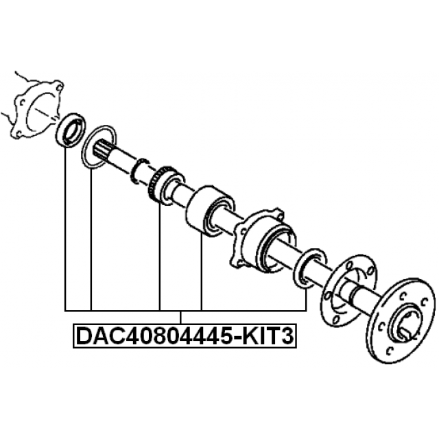 Scheme DAC40804445-KIT3