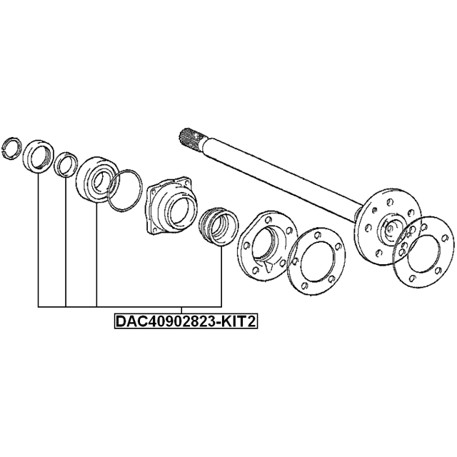 Scheme DAC40902823-KIT2