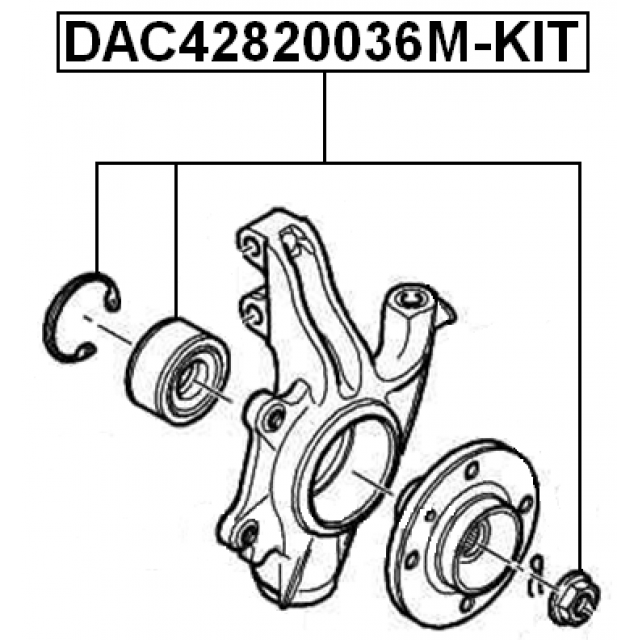 Scheme DAC42820036M-KIT