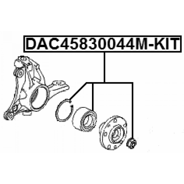 Scheme DAC45830044M-KIT
