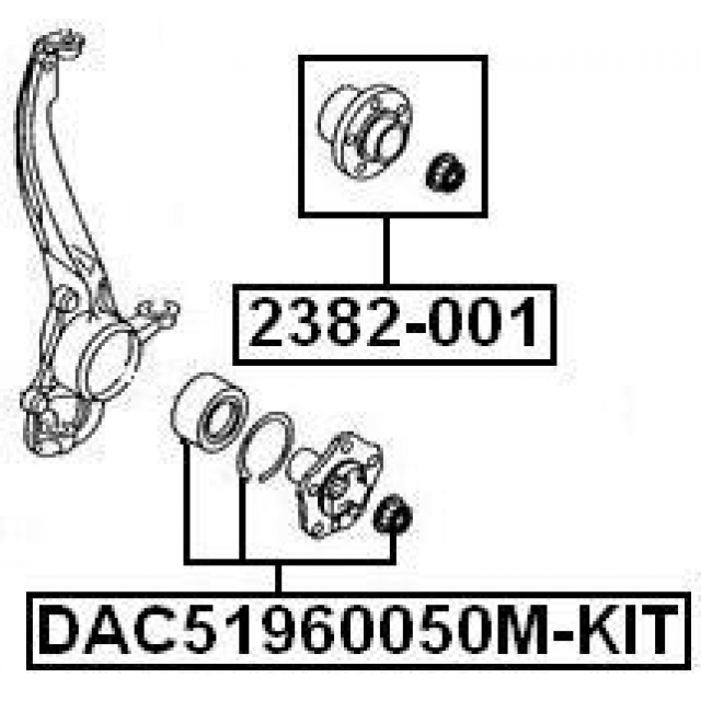 Scheme DAC51960050M-KIT