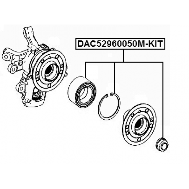 Scheme DAC52960050M-KIT