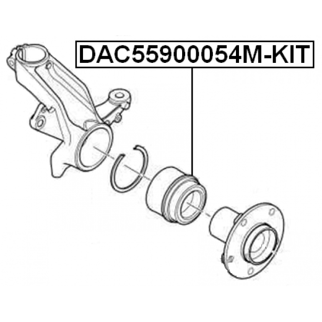 Scheme DAC55900054M-KIT