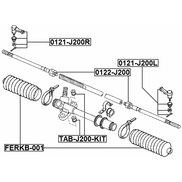 Scheme TAB-J200-KIT