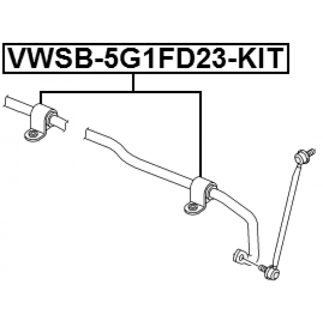 Scheme VWSB-5G1FD23-KIT